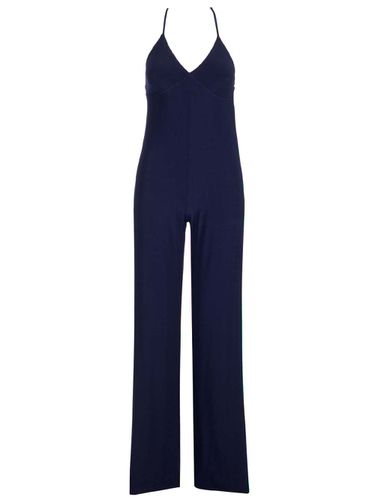 Norma Kamali Slip Wide-leg Jumpsuit - Norma Kamali - Modalova