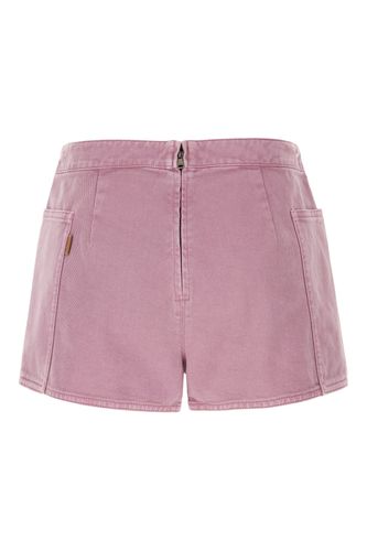 Max Mara Mauve Cotton Shorts - Max Mara - Modalova