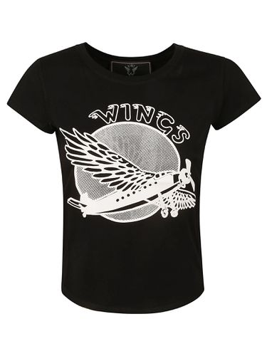 T-shirt With Wings Print - Stella McCartney - Modalova