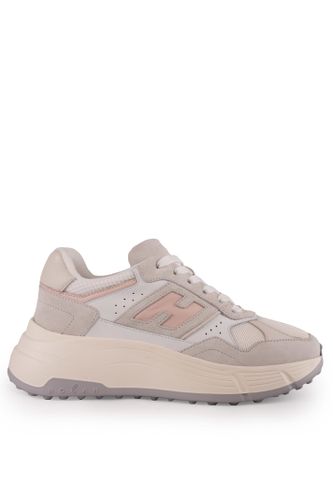 Hi-fi Sneakers In Suede And Mesh - Hogan - Modalova