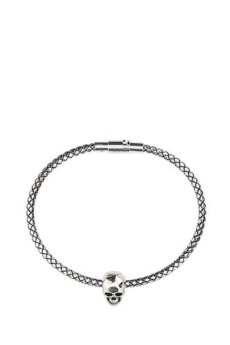 Silver Metal Bracelet - Alexander McQueen - Modalova