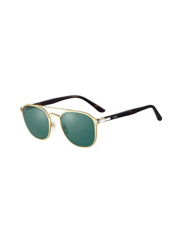 Ct 0012 - Gold Sunglasses - Cartier Eyewear - Modalova