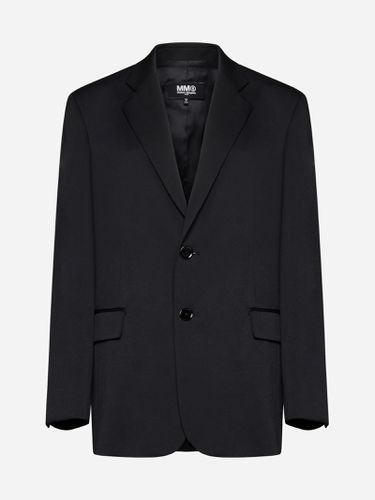 Single-breasted Jacket - MM6 Maison Margiela - Modalova