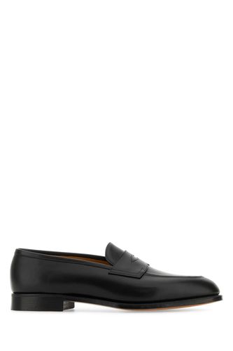 Black Leather Piccadilly Loafers - Edward Green - Modalova