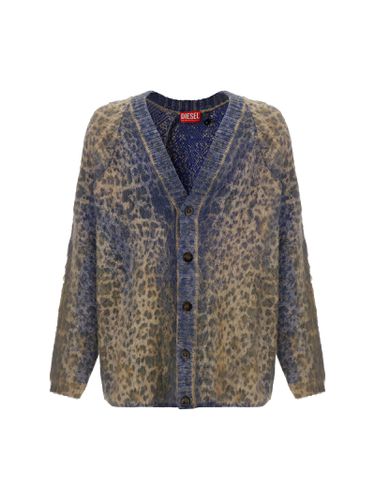 Diesel Animalier Cardigan - Diesel - Modalova