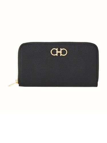 Gancini Continental Wallet - Ferragamo - Modalova