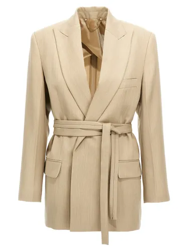 Victoria Beckham Belt Blazer - Victoria Beckham - Modalova