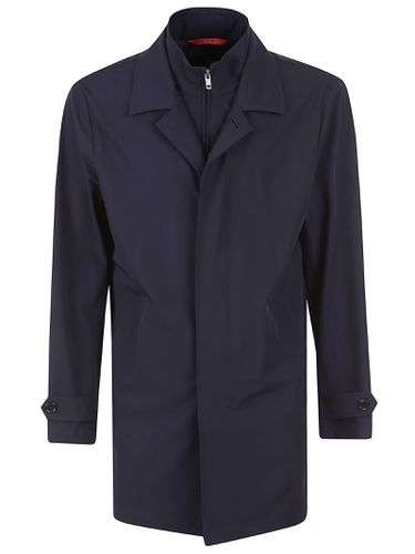 Concealed Mid-length Fitted Parka - Fay - Modalova