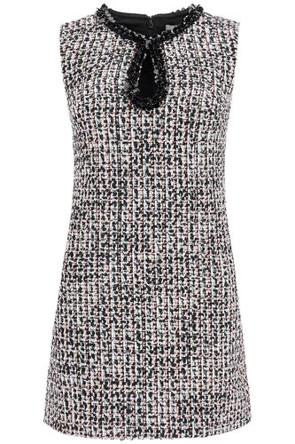 Tweed Bouclã Mini Dress With - self-portrait - Modalova