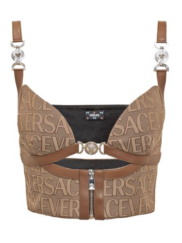 Versace Bustier Top - Versace - Modalova