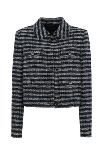 Fay Striped Cotton Tweed Jacket - Fay - Modalova