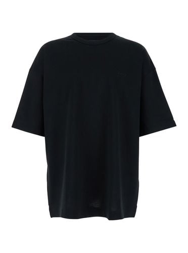 Juun. J Oversize T-shirt With Rear Graphic Print In Cotton Man - Juun.J - Modalova