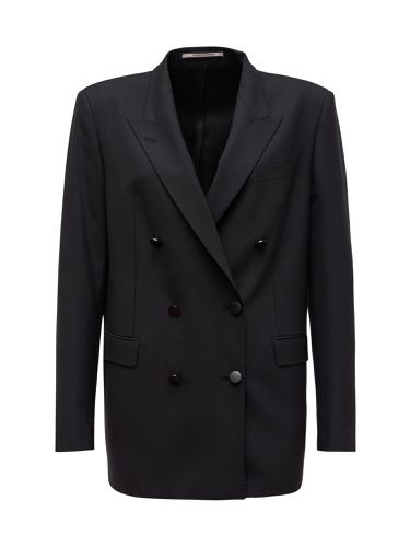 Double-breasted Wrap Blazer - Tagliatore - Modalova