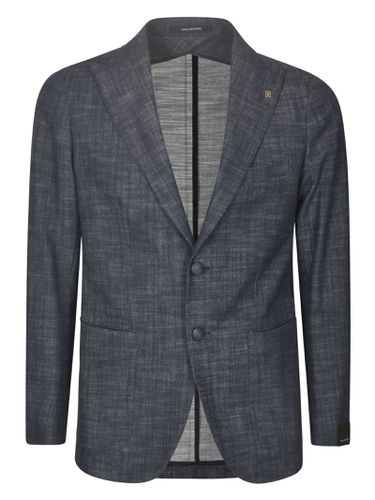 Patched Pocket Two-buttoned Blazer - Tagliatore - Modalova