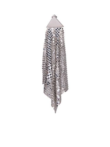 Xl Silver Mesh Earrings - Paco Rabanne - Modalova