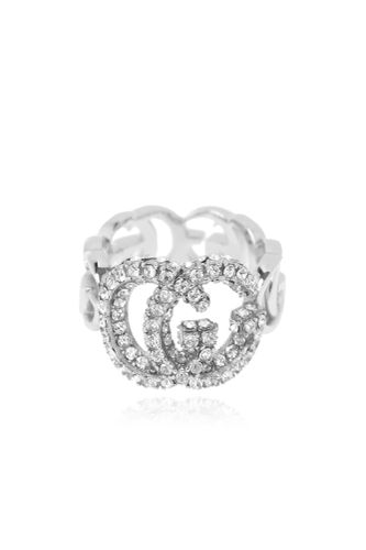 Gucci Ring With Shimmering Crystals - Gucci - Modalova