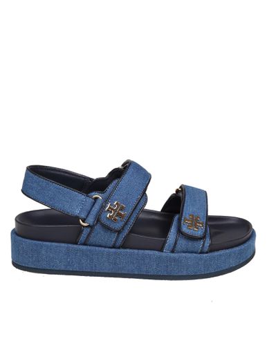 Kira Sport Sandal In Blue Jeans - Tory Burch - Modalova