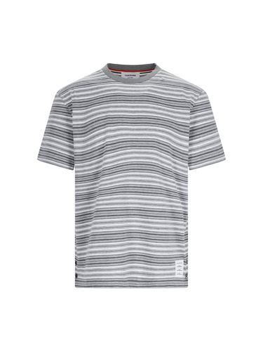 Thom Browne Polo Striped T-shirt - Thom Browne - Modalova