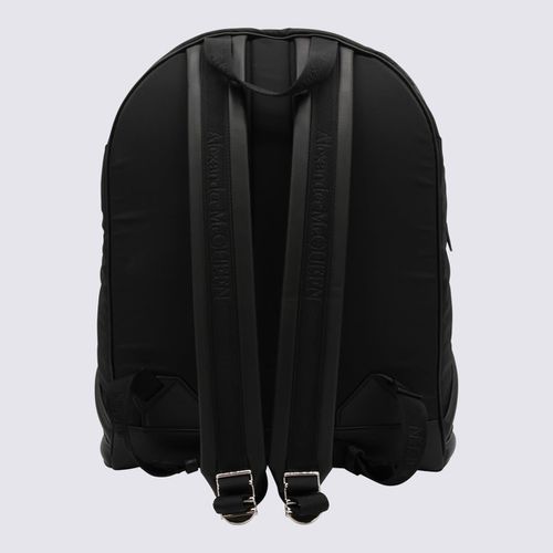 Black Nylon Harness Backpack - Alexander McQueen - Modalova