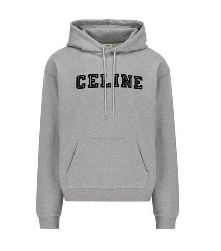 Logo Detailed Drawstring Hoodie - Celine - Modalova