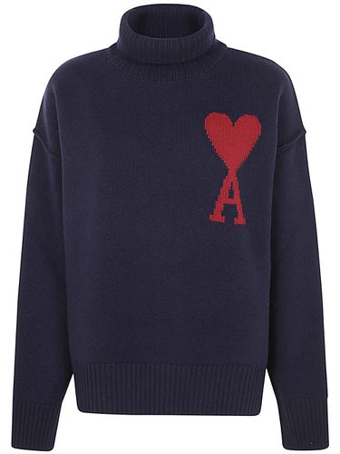 Boxy Red Adc Sweater - Ami Alexandre Mattiussi - Modalova