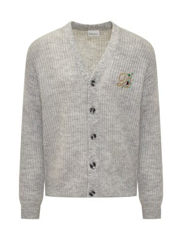 Cardigan With Logo - Drôle de Monsieur - Modalova