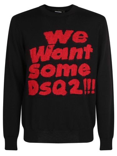 Dsquared2 Relaxed Fit Sweater - Dsquared2 - Modalova