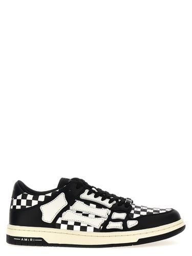 Checkered Skel Top Low Sneakers - AMIRI - Modalova