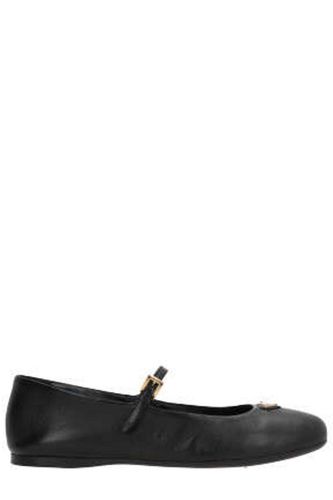 Prada Triangle-logo Flat Shoes - Prada - Modalova