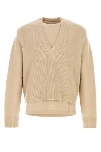 WOOYOUNGMI Beige Wool Blend Sweater - WOOYOUNGMI - Modalova