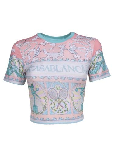 Vase Print Multicolor T-shirt - Casablanca - Modalova