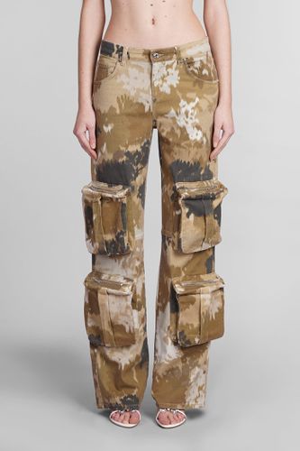 Jeans In Camouflage Cotton - Blumarine - Modalova