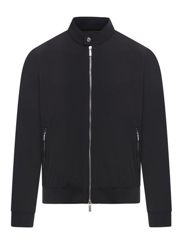 Moorer Zip-up Bomber Jacket - Moorer - Modalova