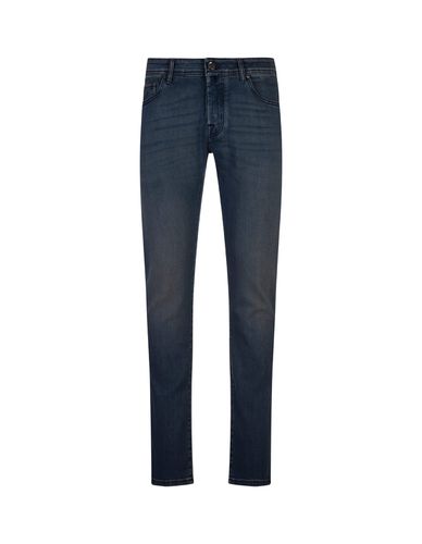 Nick Slim Fit Jeans In Dark Super Stretch Denim - Jacob Cohen - Modalova