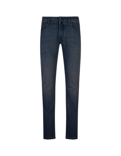 Nick Slim Fit Jeans In Dark Super Stretch Denim - Jacob Cohen - Modalova