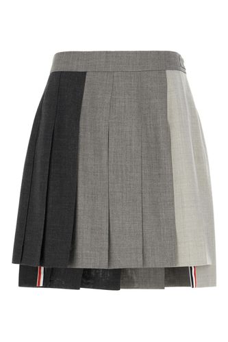 Thom Browne Multicolor Wool Skirt - Thom Browne - Modalova