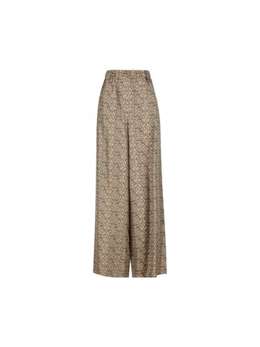 Patterned Wide-leg Trousers - Max Mara - Modalova