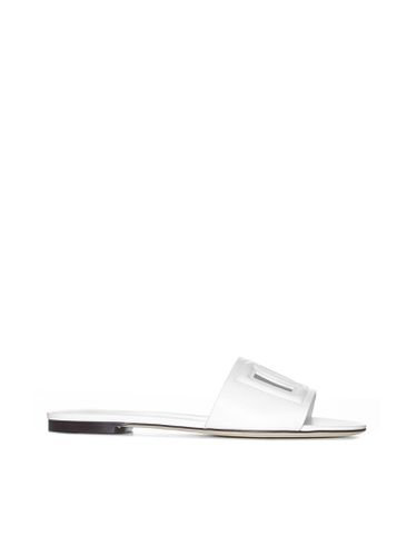 Logo Embossed Sliders - Dolce & Gabbana - Modalova