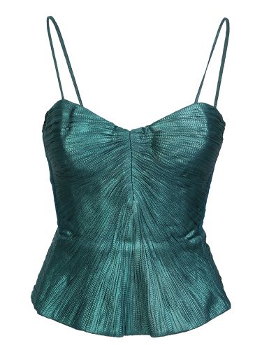 Maria Lucia Hohan Anita Teal Top - Maria Lucia Hohan - Modalova