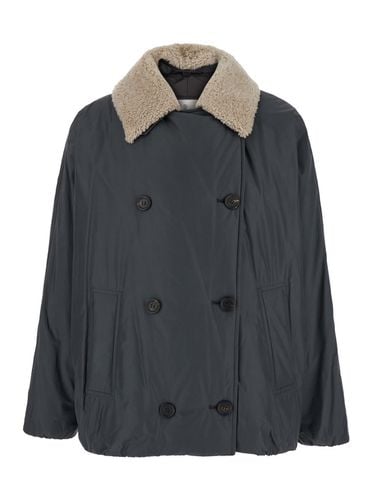 Double-breasted Down Jacket - Brunello Cucinelli - Modalova