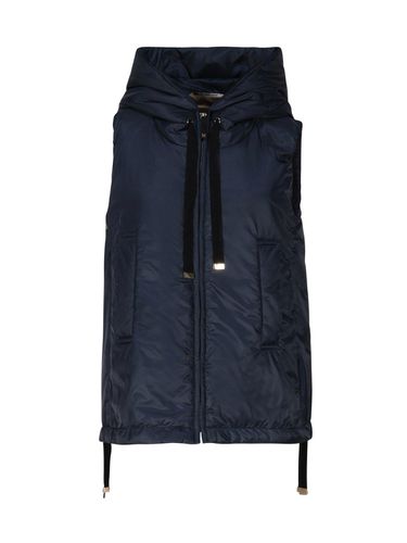 Zip-up Drawstring Gilet - Max Mara The Cube - Modalova