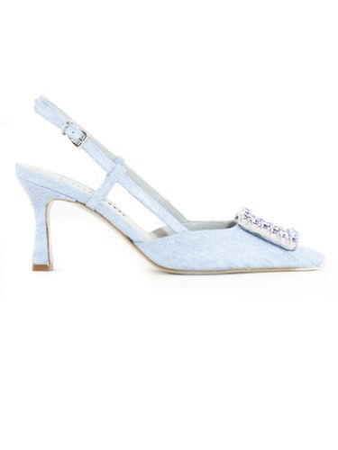 Campbell Light Denim Slingback - Roberto Festa - Modalova