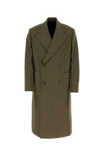 Givenchy Khaki Wool Oversize Coat - Givenchy - Modalova