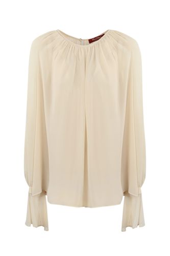 Silk Georgette Blouse - Max Mara Studio - Modalova