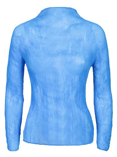 Issey Miyake Twist Blue Top - Issey Miyake - Modalova