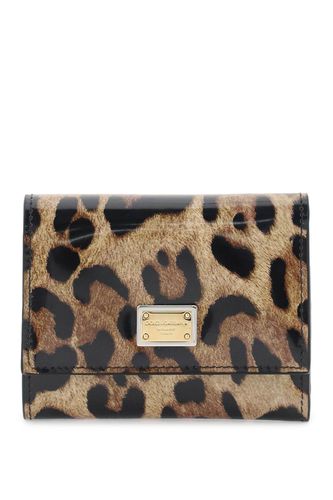 Logo Plaque Snap Button Wallet - Dolce & Gabbana - Modalova