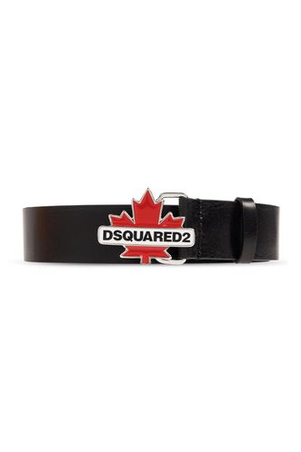 Dsquared2 Logo Plaque Buckle Belt - Dsquared2 - Modalova