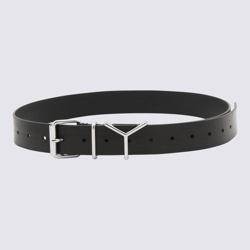 Y/Project Black Leather Y Belt - Y/Project - Modalova