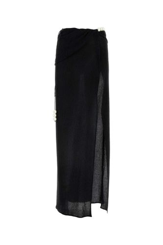 Stretch Lyocell Blend Skirt - Magda Butrym - Modalova