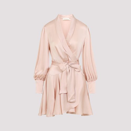 Zimmermann Wrap Silk Mini Dress - Zimmermann - Modalova